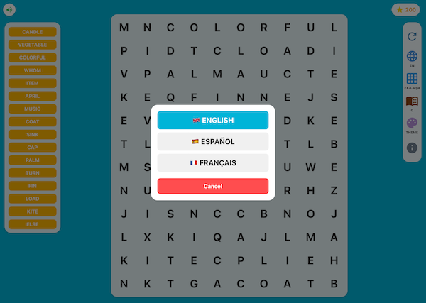 Lingo Word Search Gameplay
